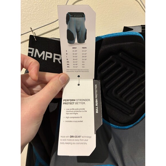 NWT Champro Bull Rush Protection Football Pads - Boy's M - Picture 5 of 5